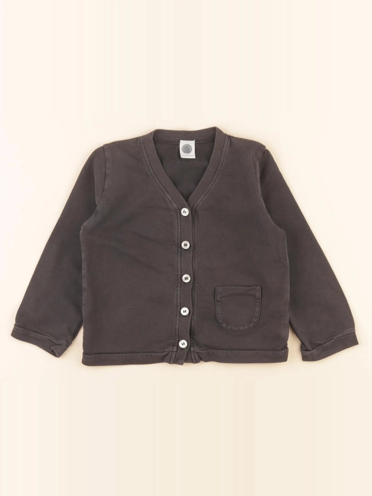 Le Petit Germain - sweat gris - 2 ans
