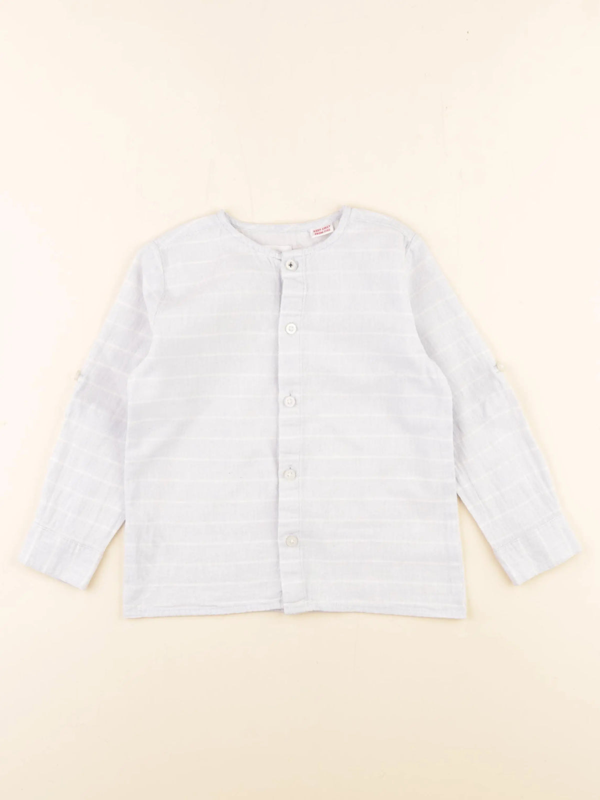 Mango - chemise bleu - 3/4 ans