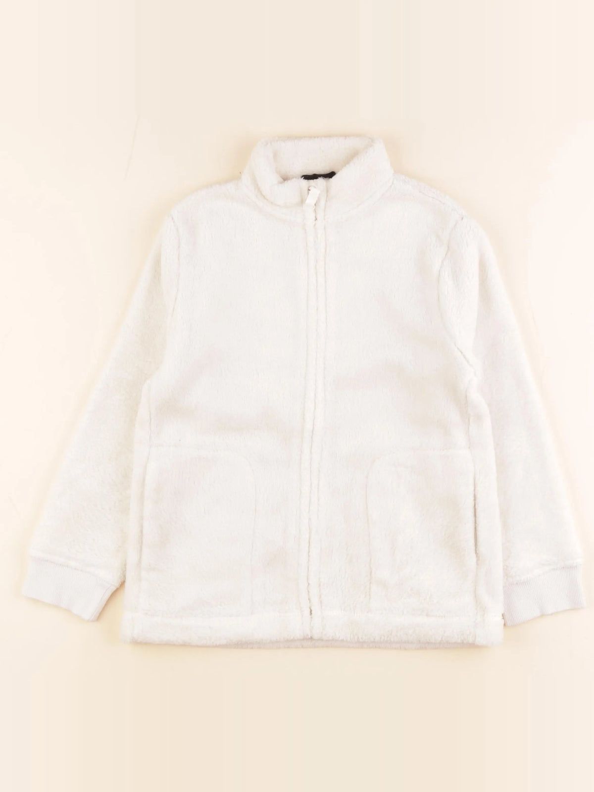 Monoprix - polaire beige - 6 ans