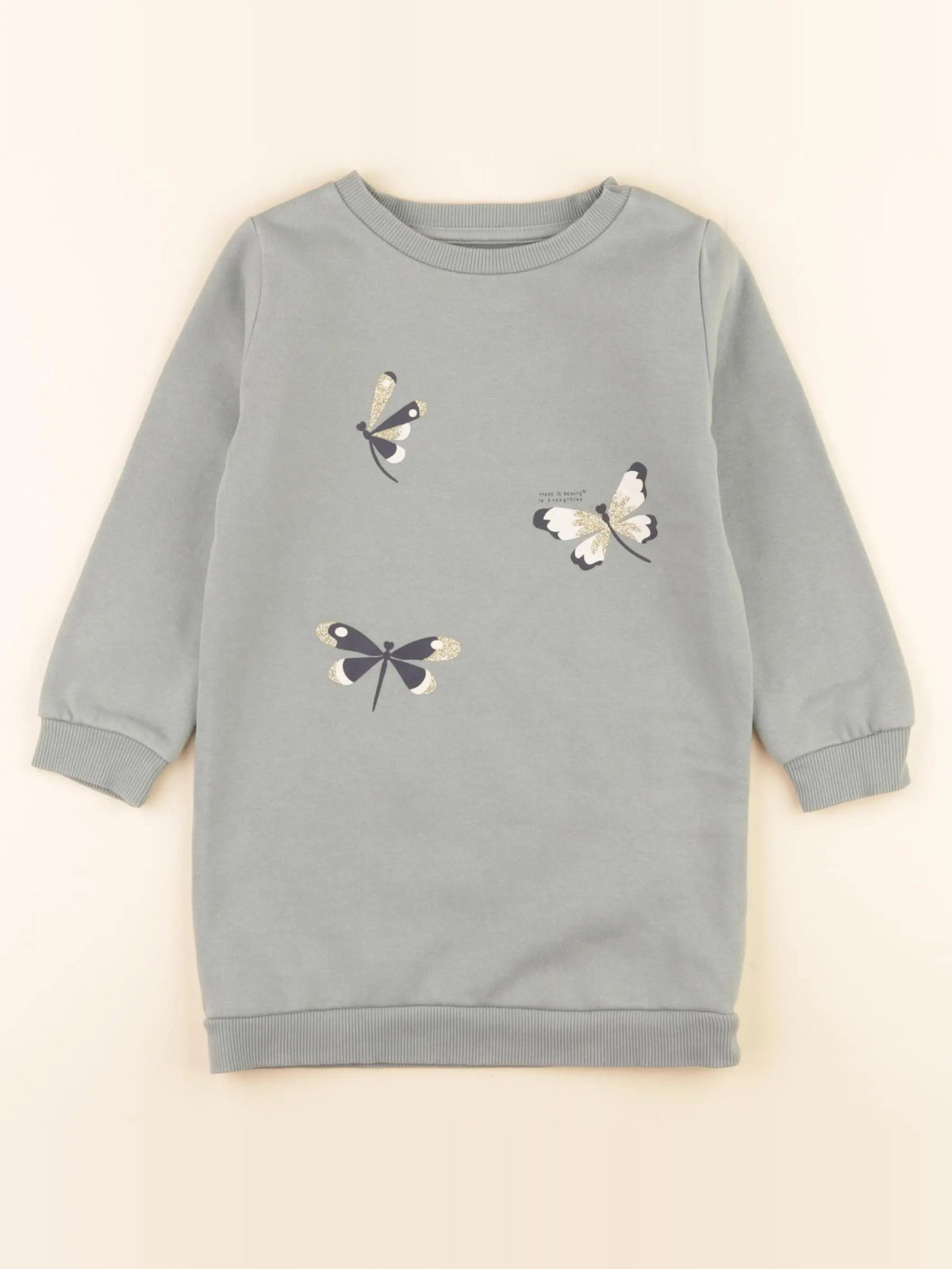 Vertbaudet - robe vert - 3 ans