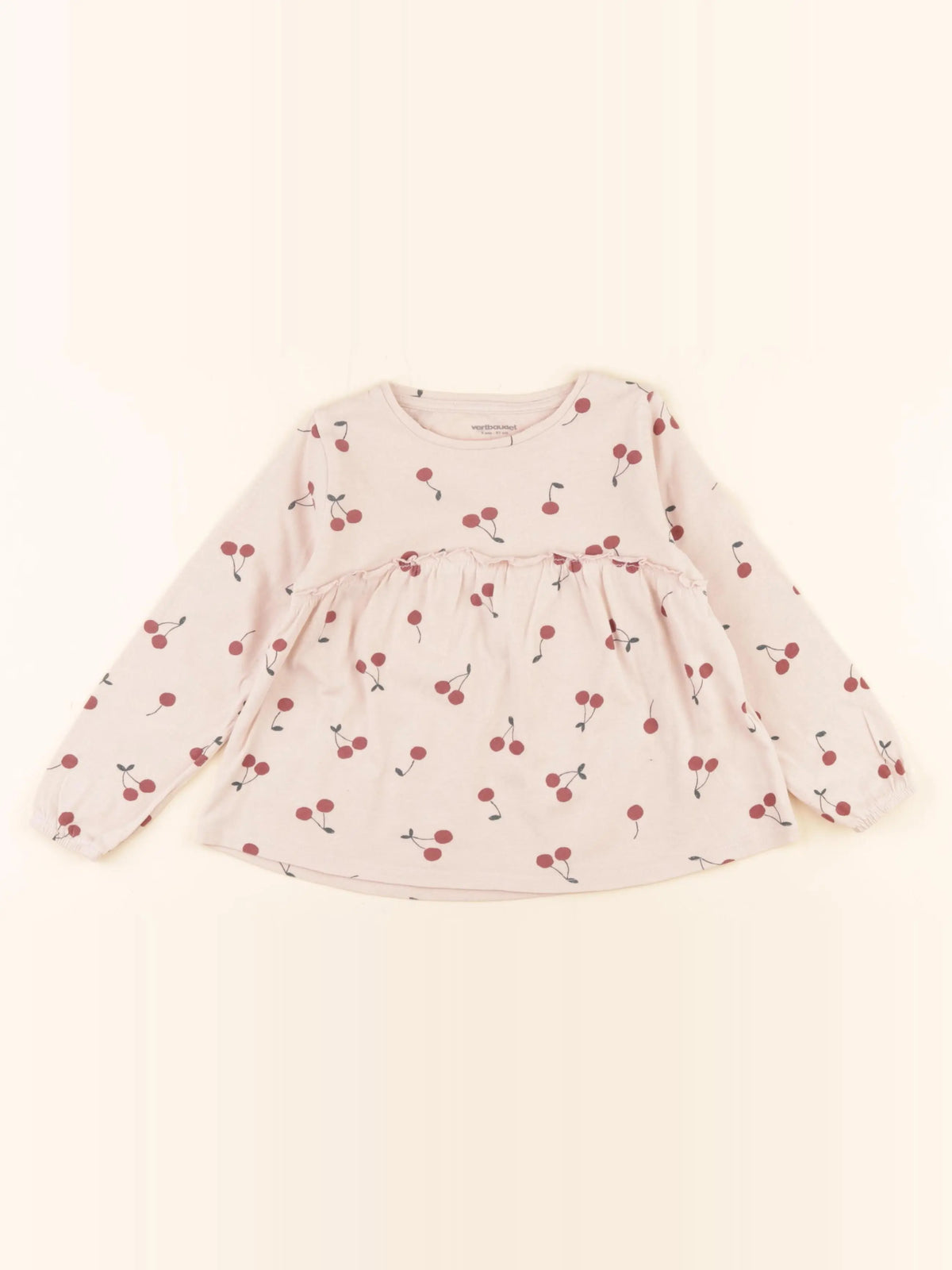 Vertbaudet - tee-shirt rose - 3 ans