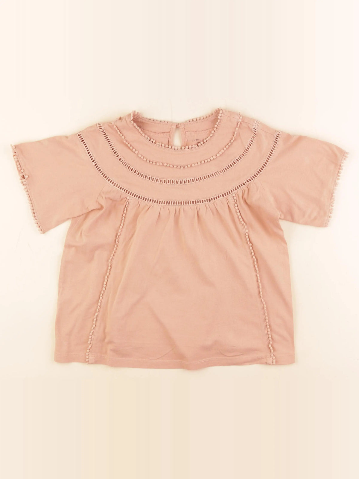 Cyrillus - tee-shirt orange - 10 ans
