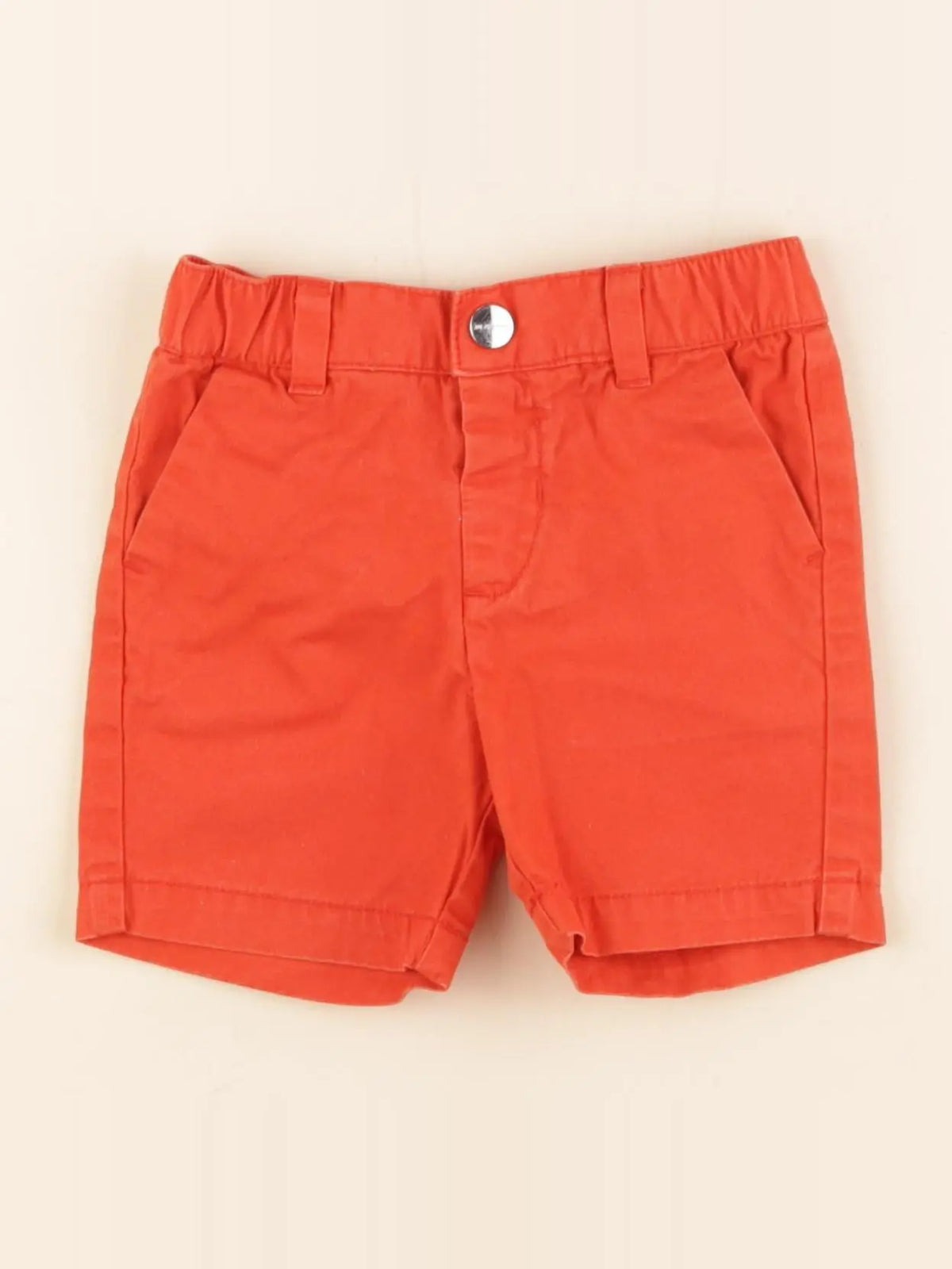 Jacadi - short orange - 12 mois