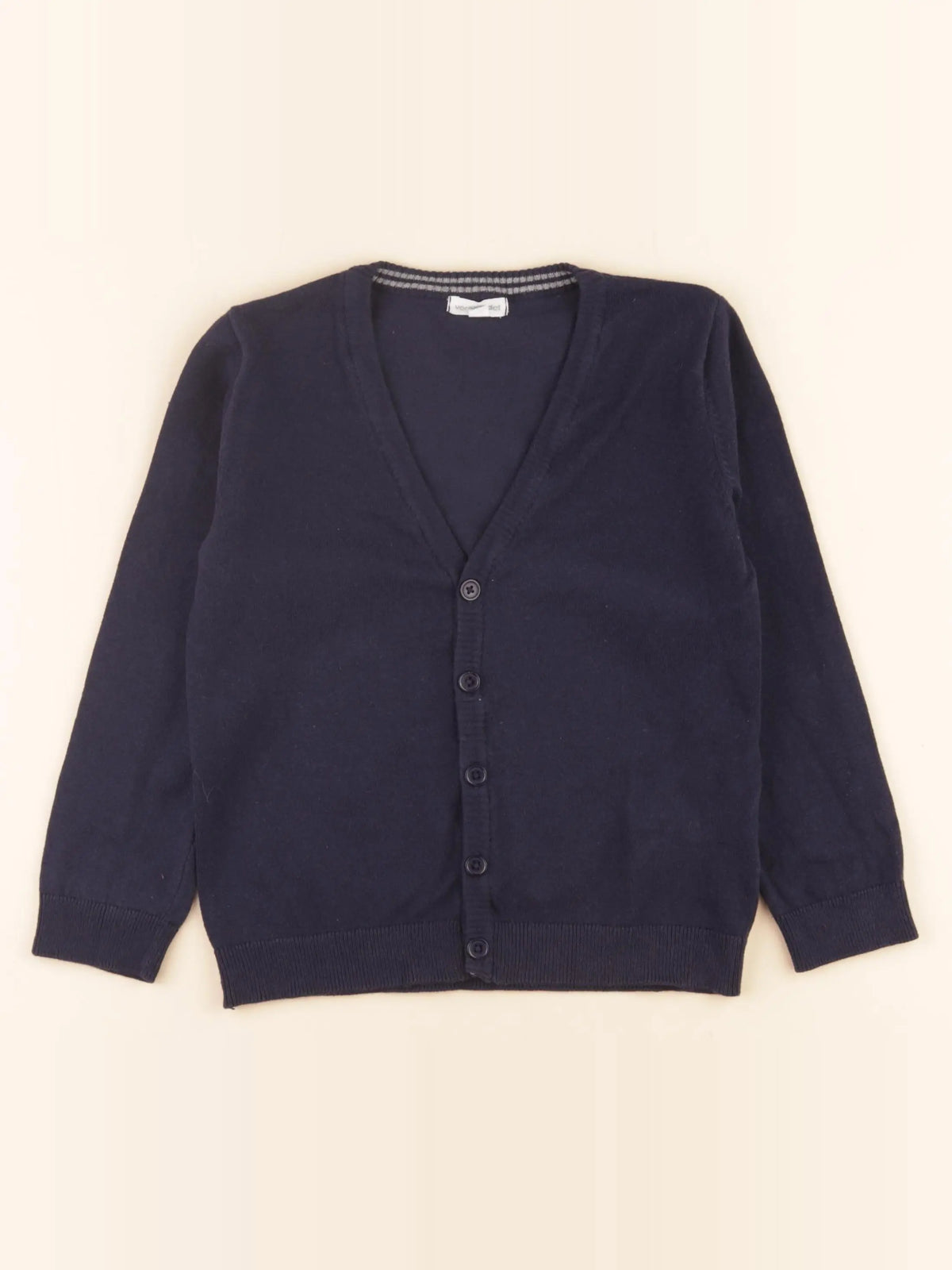 Vertbaudet - gilet bleu - 6 ans