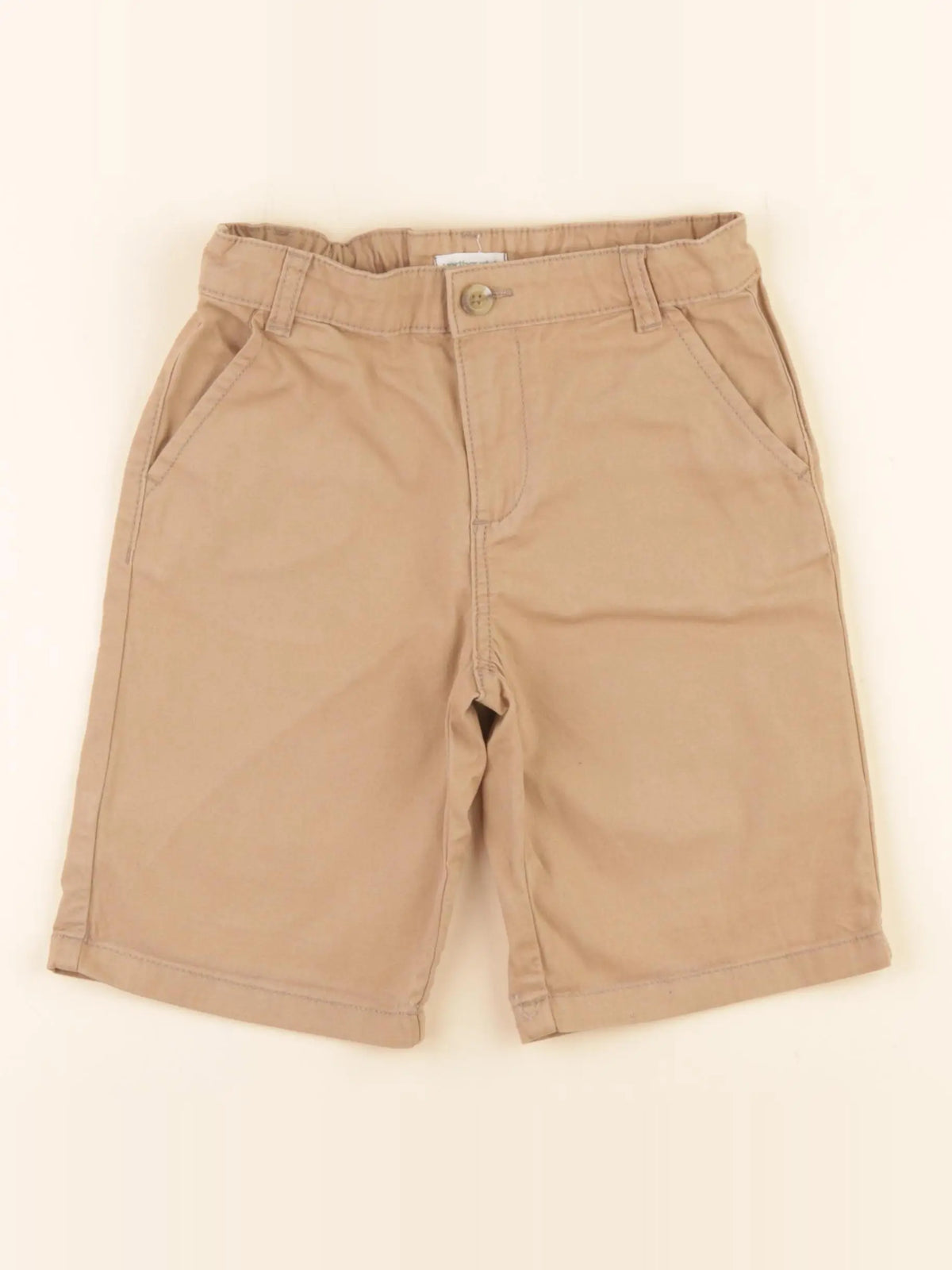 Vertbaudet - short beige - 6 ans