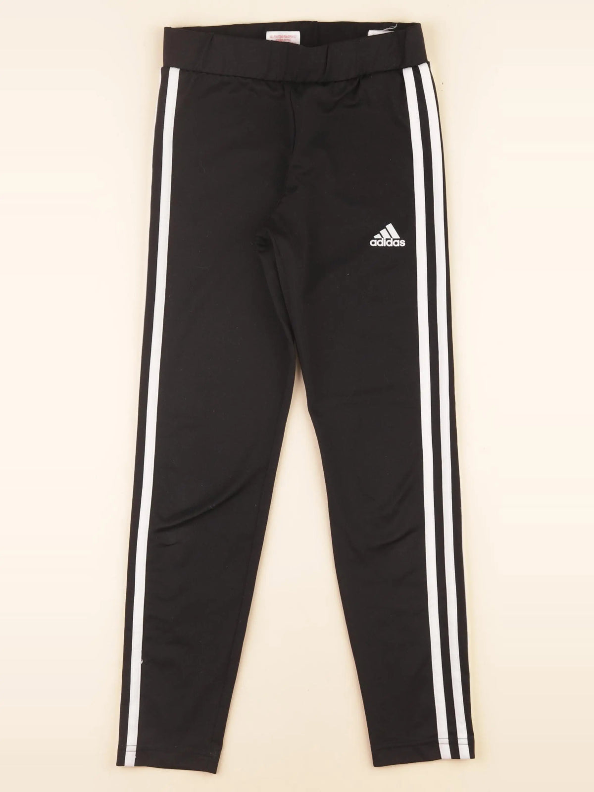 Adidas - legging noir, blanc - 9/10 ans