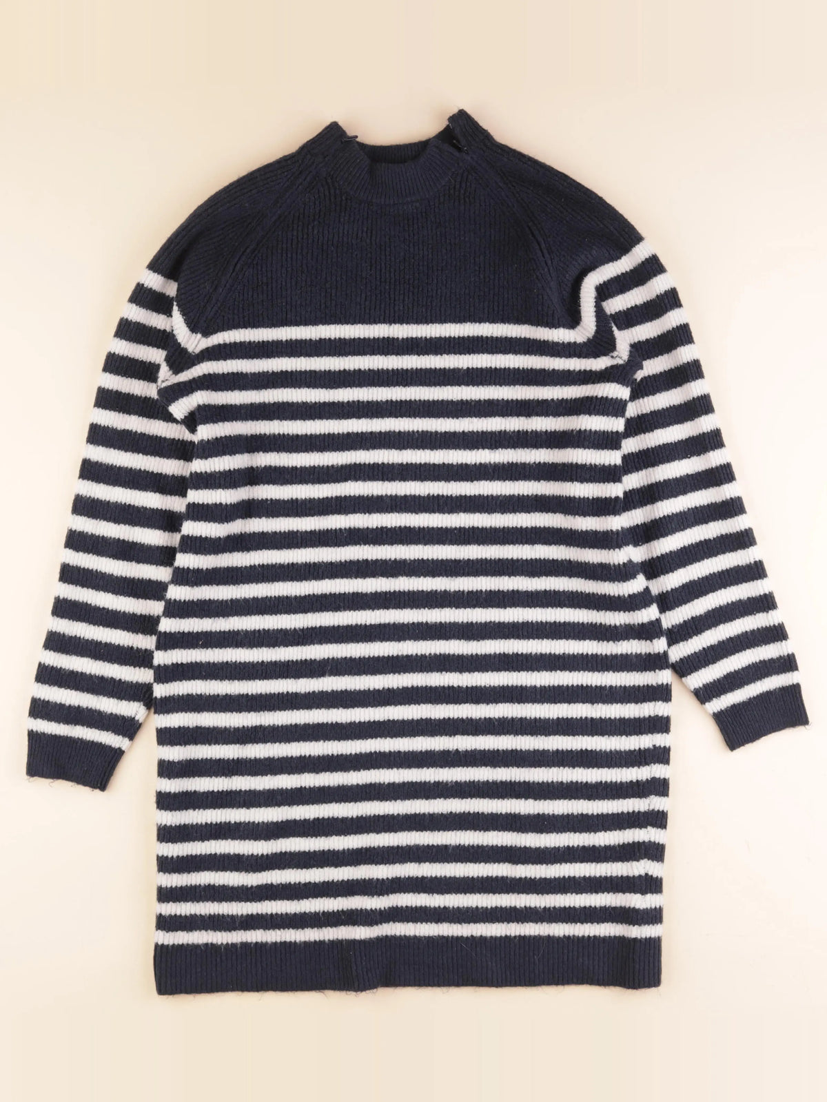 Vertbaudet - robe allaitement bleu, blanc - 42 à 44