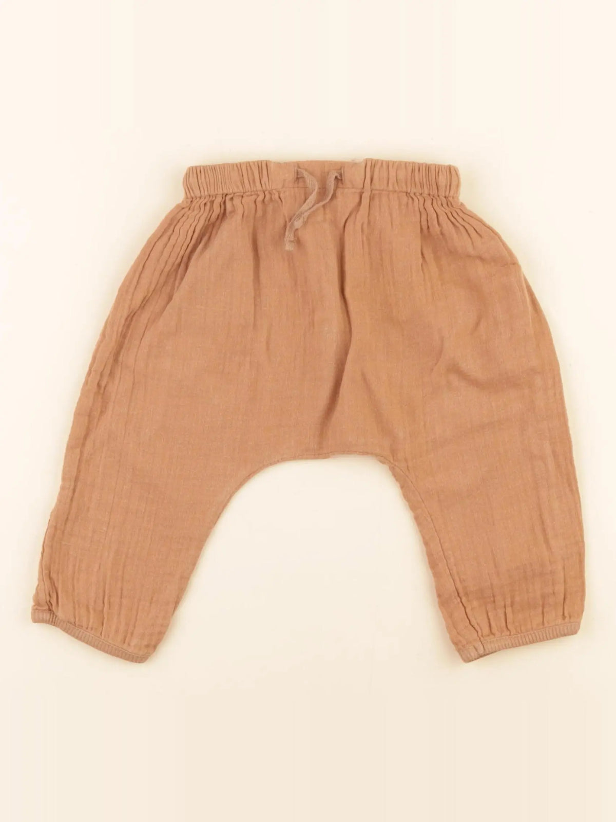 Boutchou - sarouel marron - 6 mois
