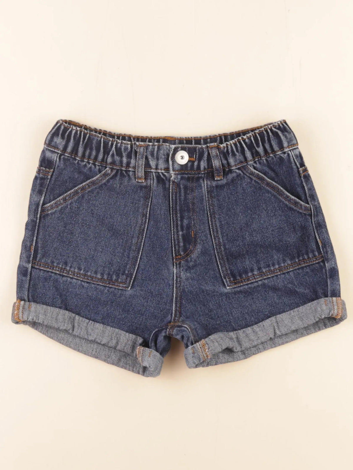 Vertbaudet - short bleu - 10 ans