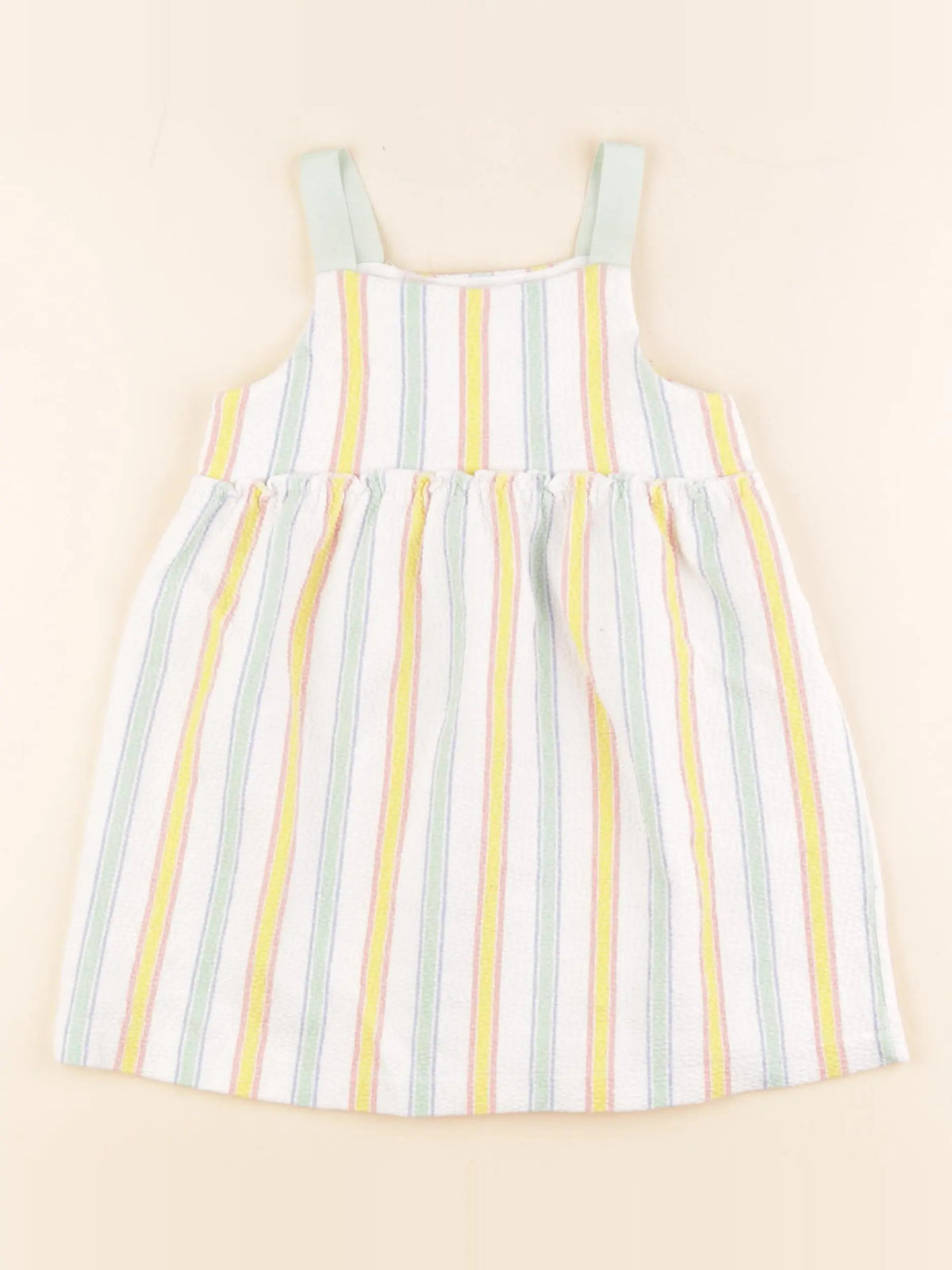 Zara - robe blanc - 2/3 ans