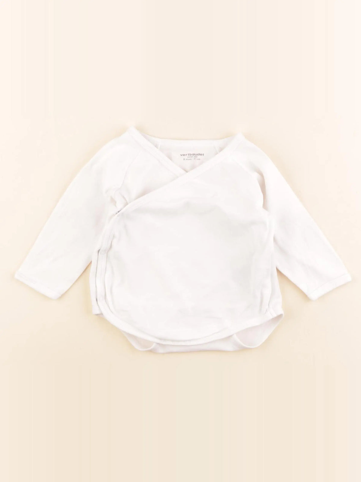 Vertbaudet - body blanc - 9 mois