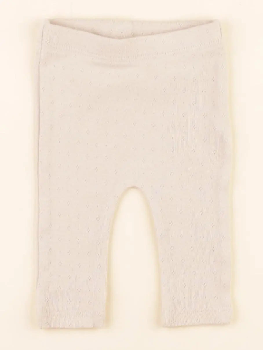 Zara - legging beige - 0/1 mois