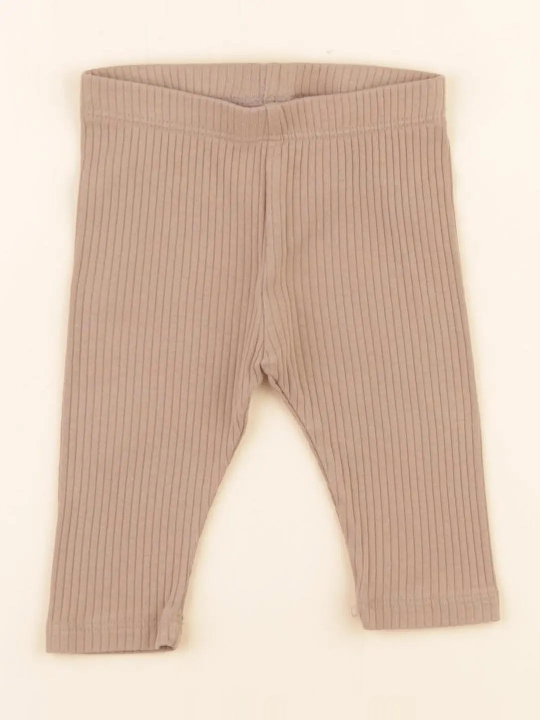 H&M - legging marron - 3 mois