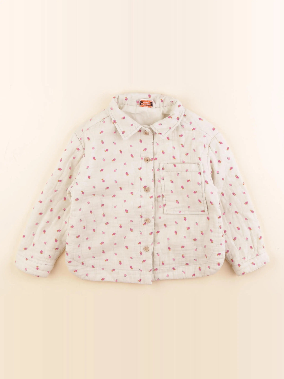 Tape à l'oeil - veste beige, rose - 4 ans