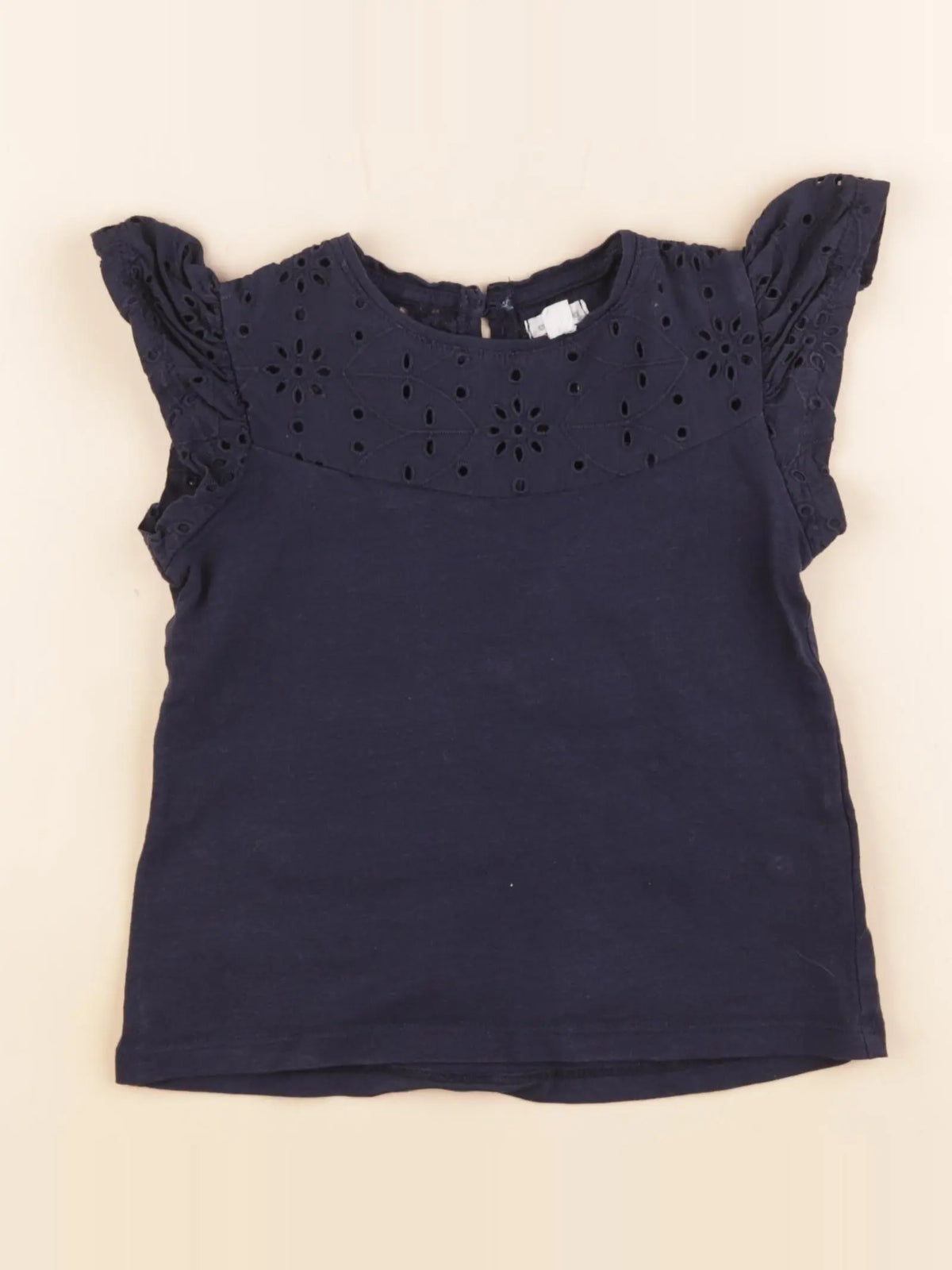 Vertbaudet - tee-shirt bleu - 4 ans