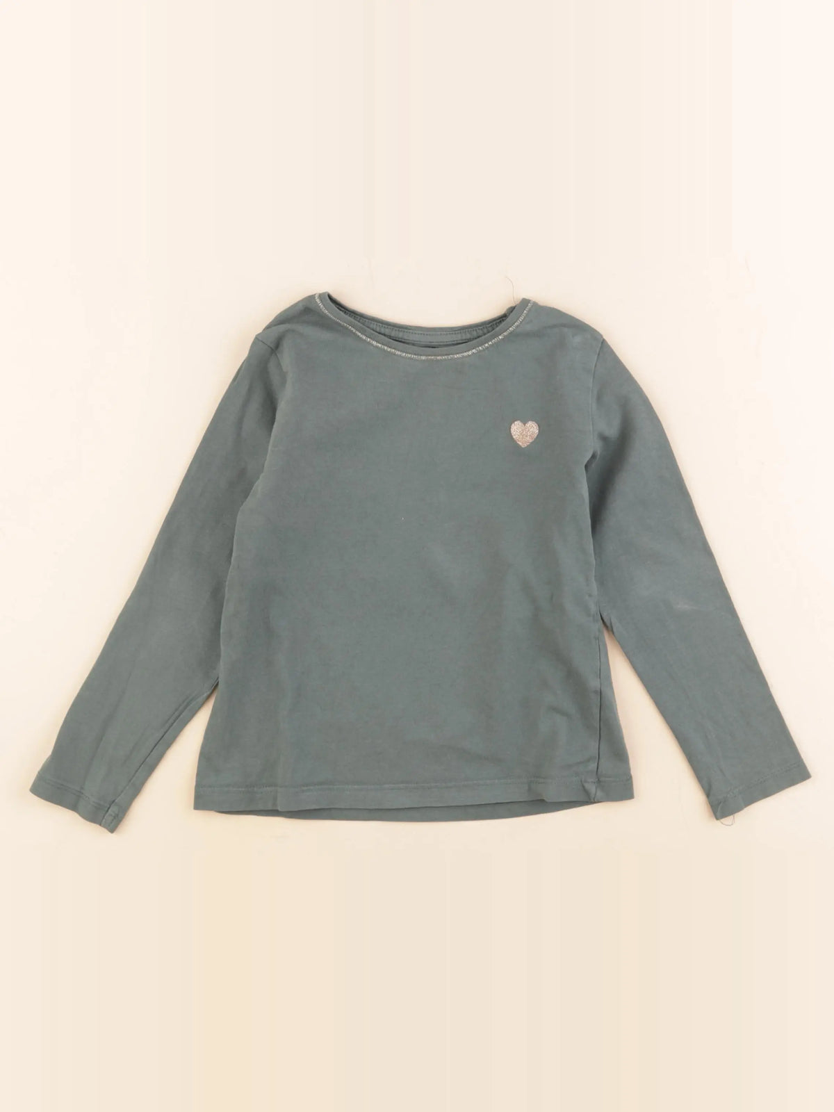 Vertbaudet - tee-shirt vert - 5 ans