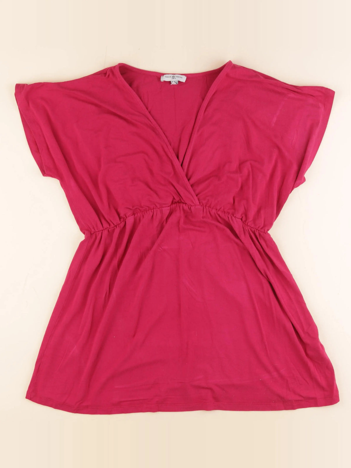 Envie de fraise - tee-shirt allaitement, grossesse rose - 42 à 44