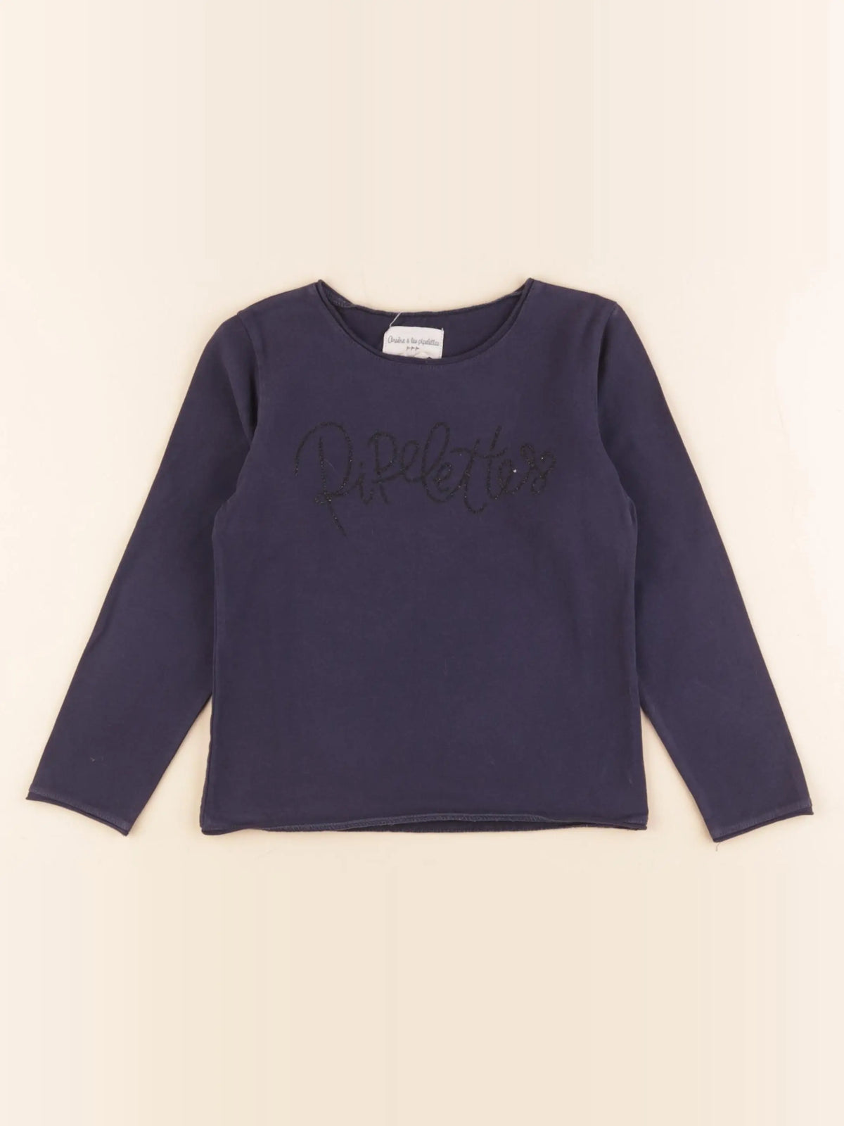Arsène et les pipelettes - tee-shirt bleu - 4 ans