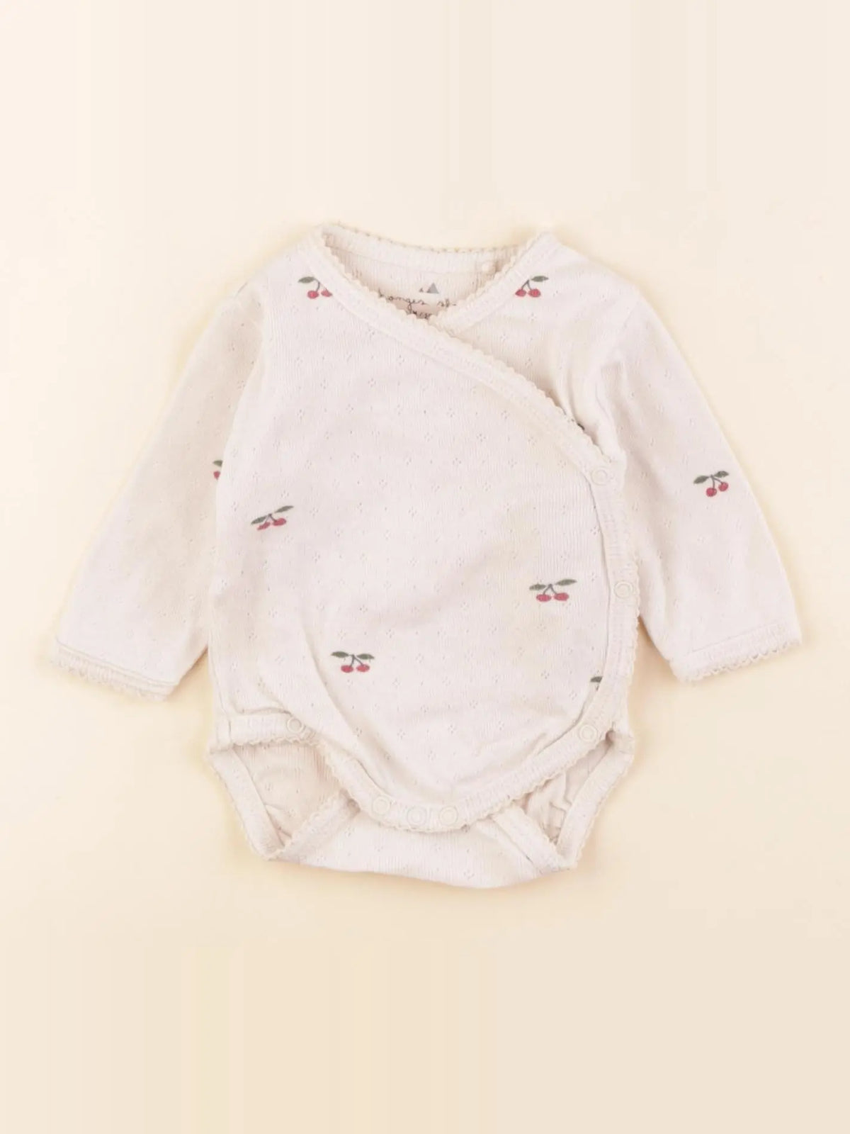 Konges slojd - body beige - 0/1 mois