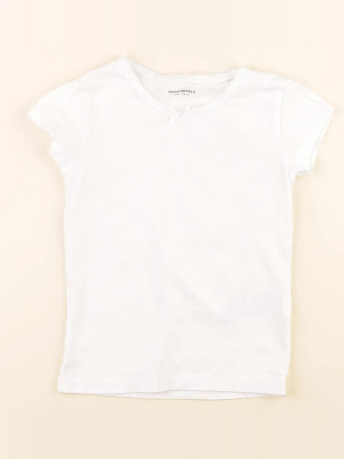 Vertbaudet - maillot de corps blanc - 3 ans
