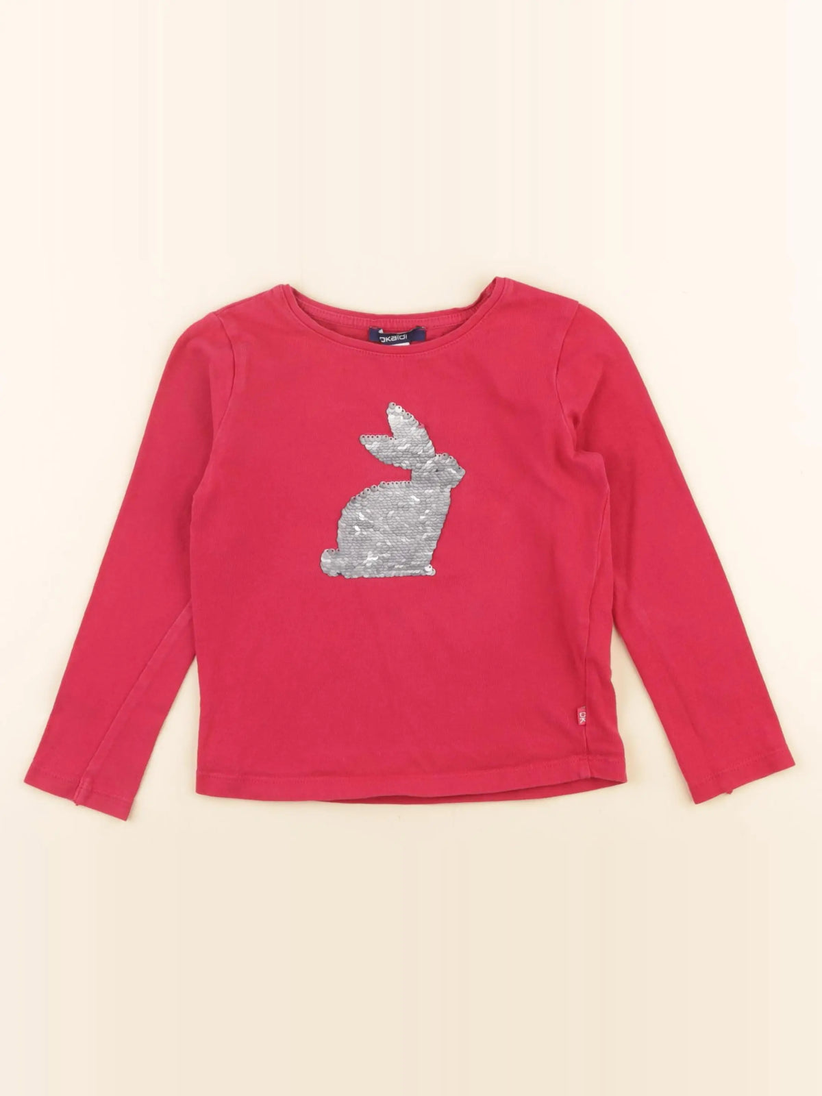 Okaidi - tee-shirt rose - 4 ans