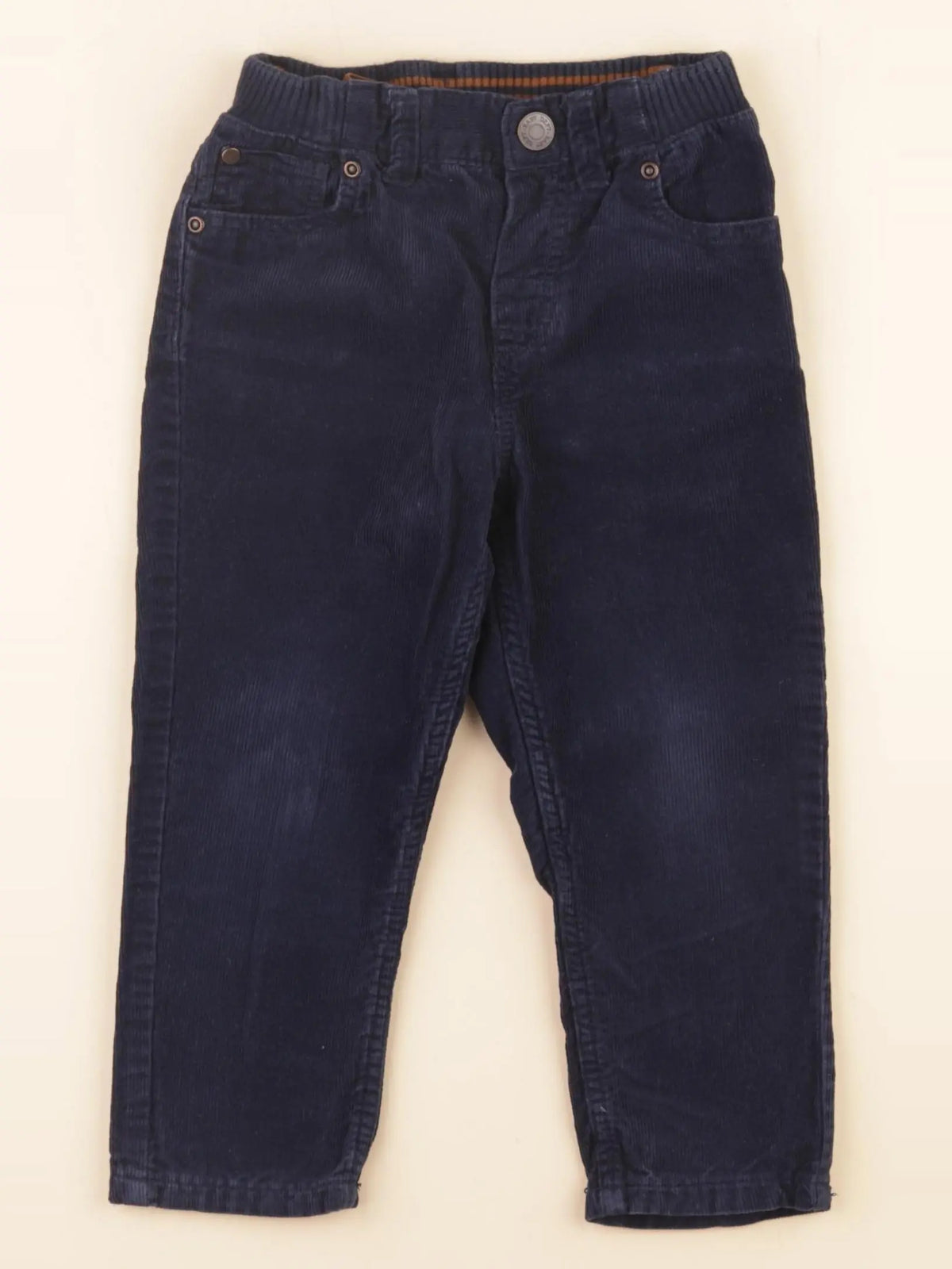 H&M - pantalon bleu - 18/24 mois