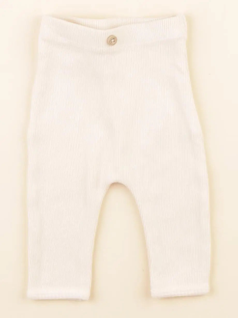 Vertbaudet - legging beige - 1 mois