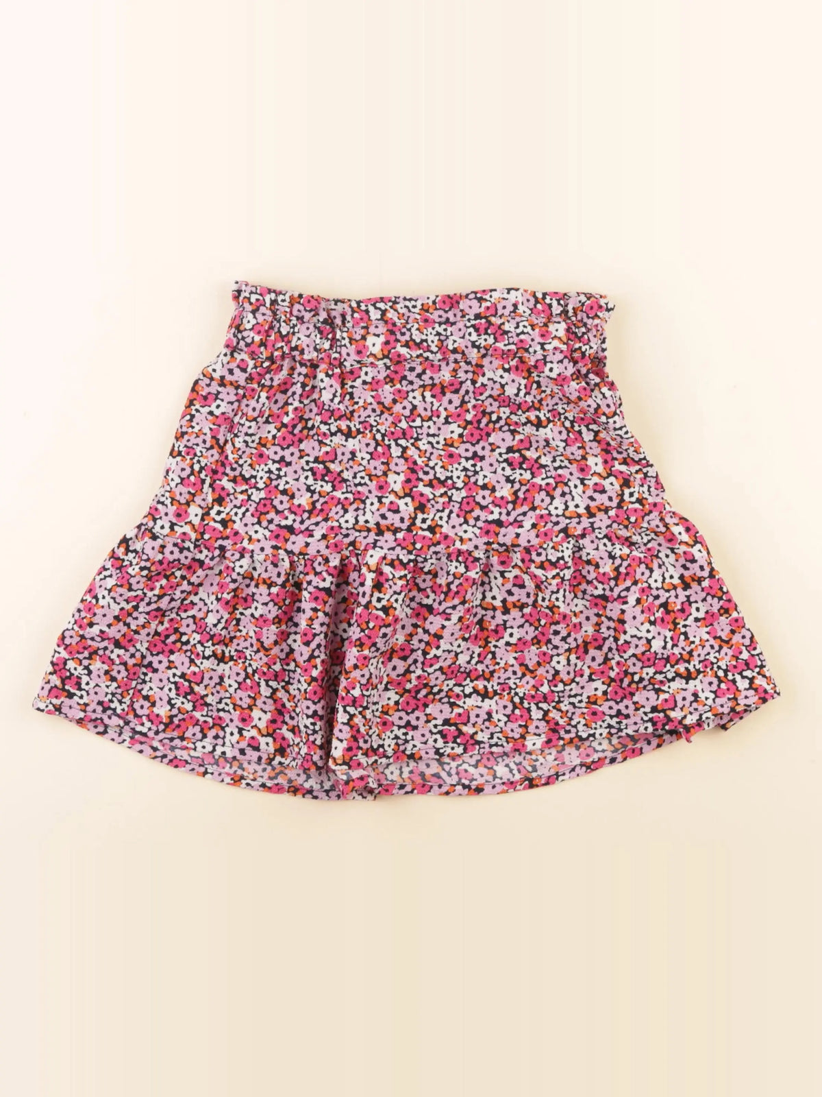 Name it - jupe rose, noir - 6 ans