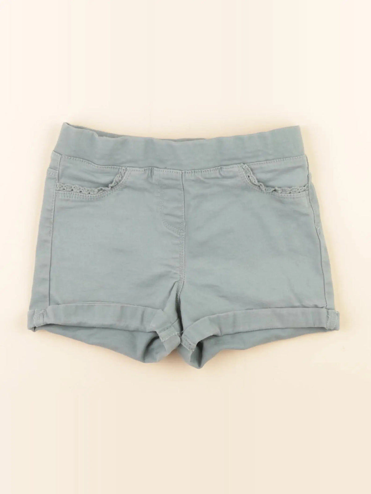 Vertbaudet - short vert - 8 ans