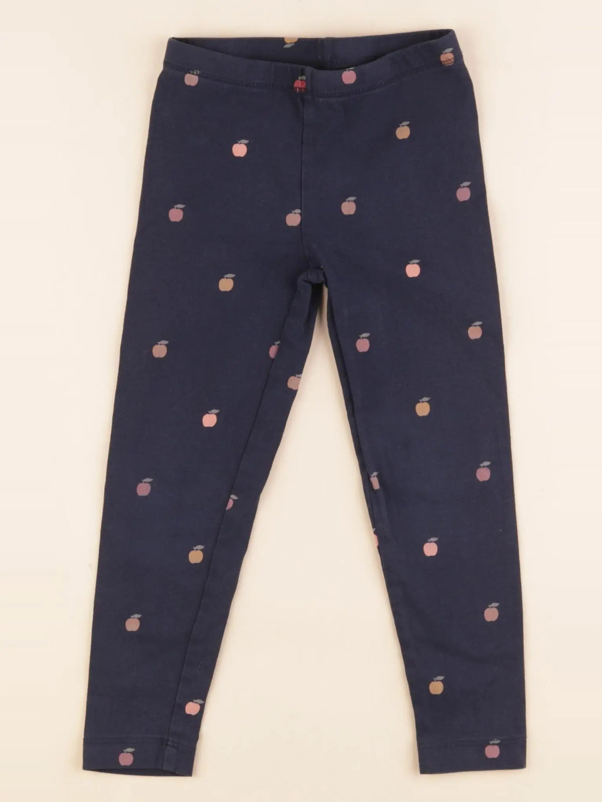 Monoprix - legging bleu - 3 ans