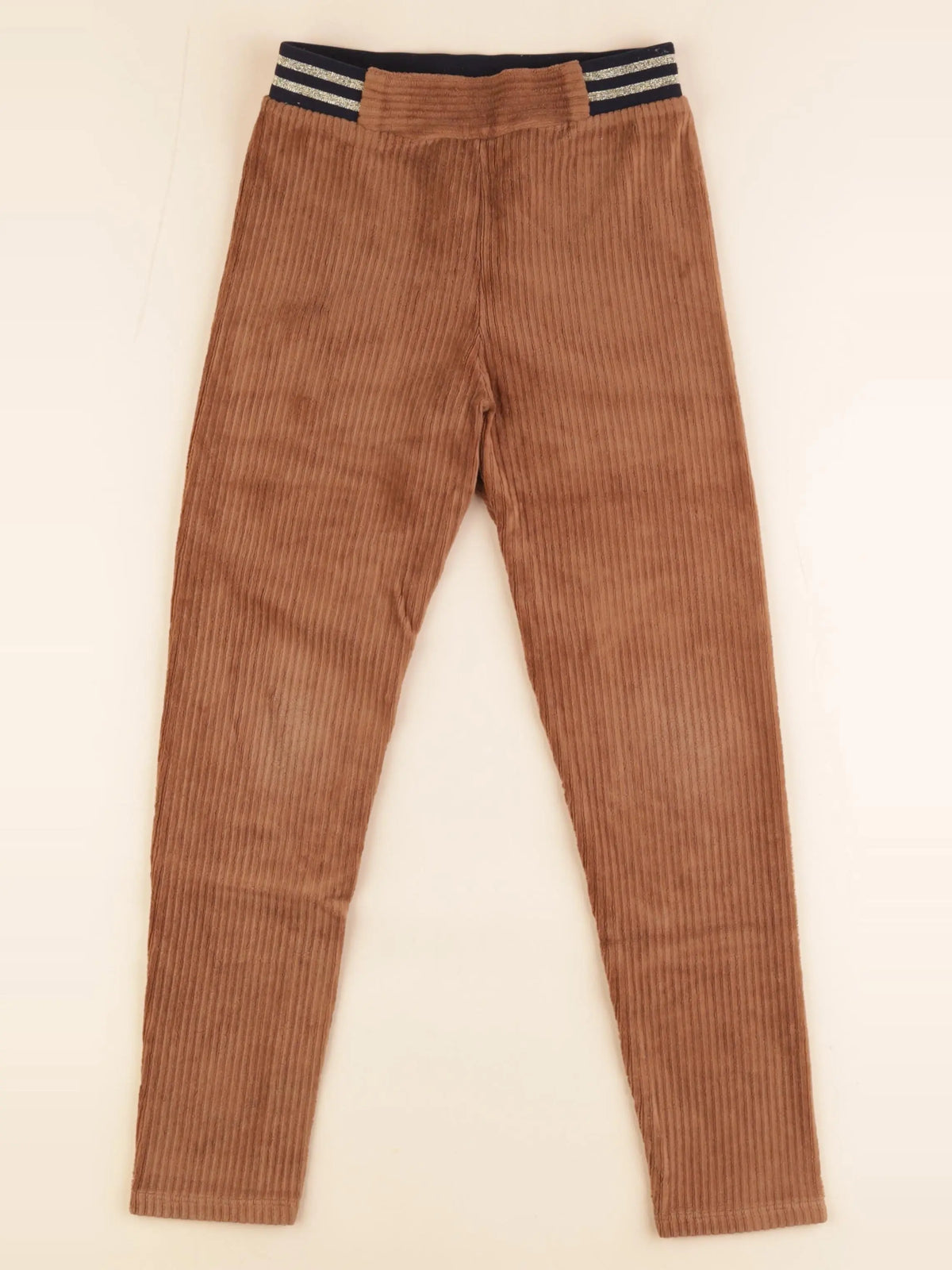 Vertbaudet - legging marron - 8 ans