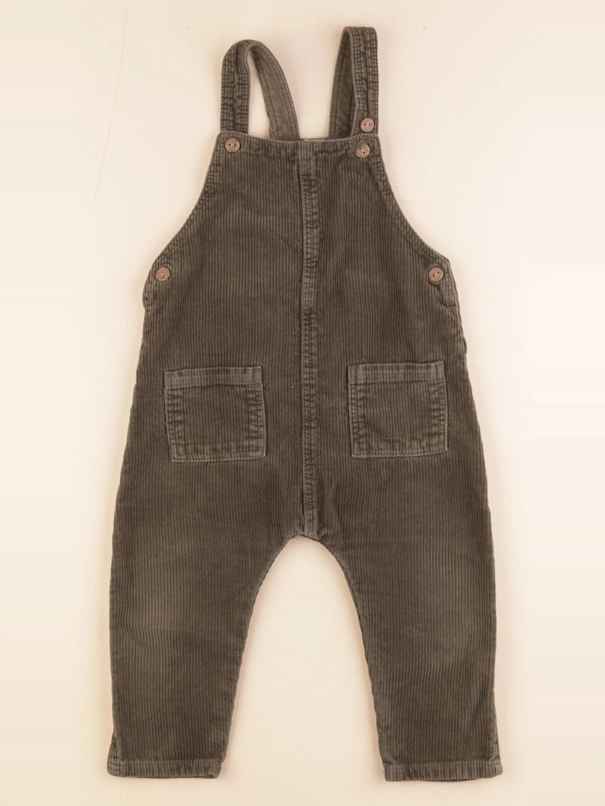 H&M - salopette vert - 18/24 mois