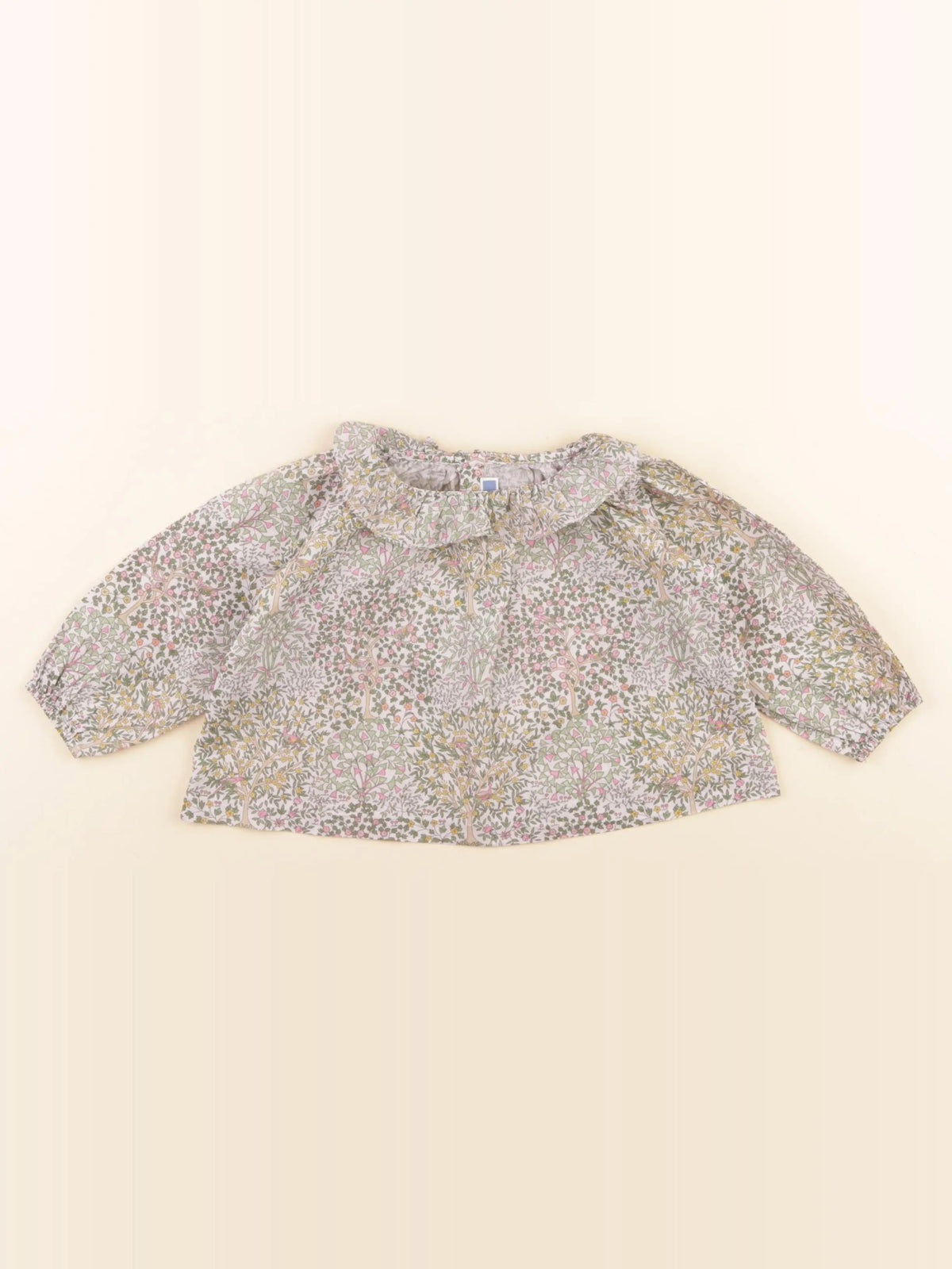 Jacadi - blouse liberty multicolore - 6 mois