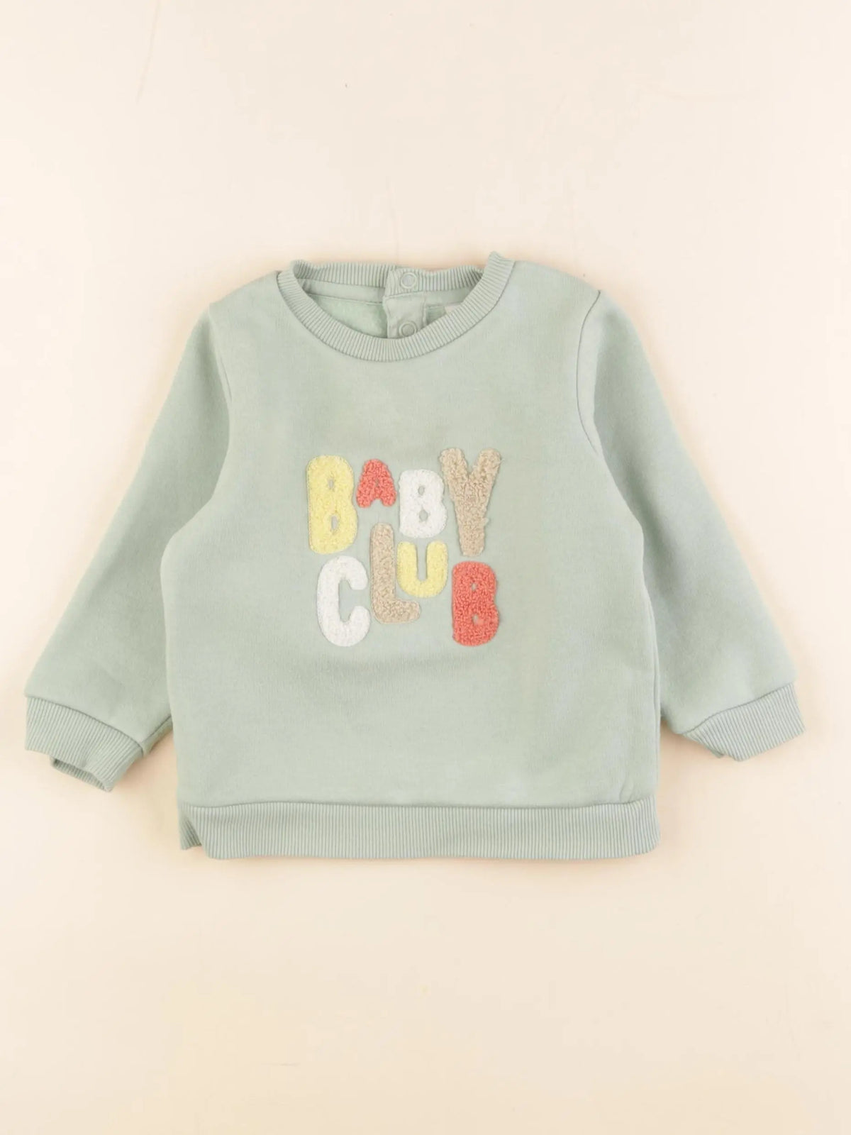Tape à l'oeil - sweat vert - 18 mois