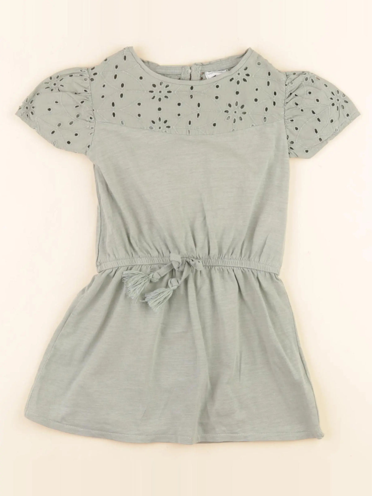 Vertbaudet - robe vert - 3 ans