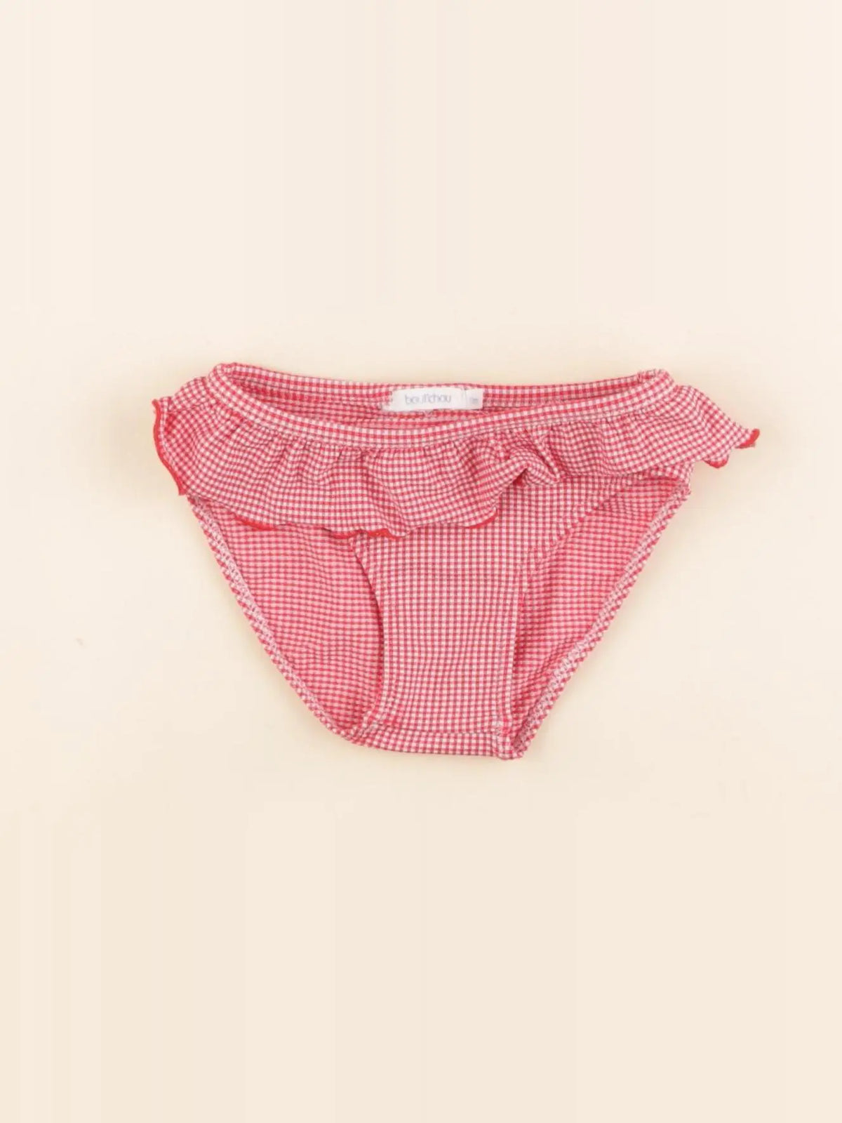 Boutchou - maillot de bain rouge - 12 mois