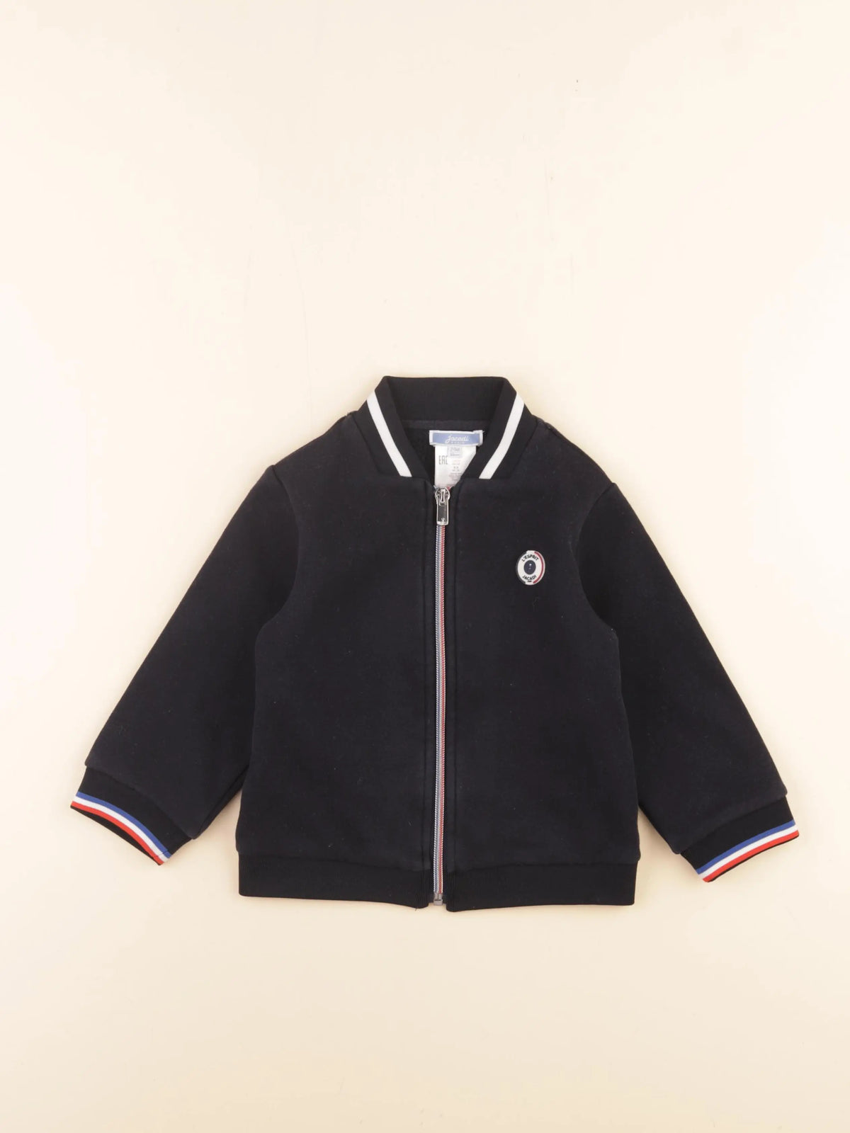 Jacadi - sweat bleu - 24 mois