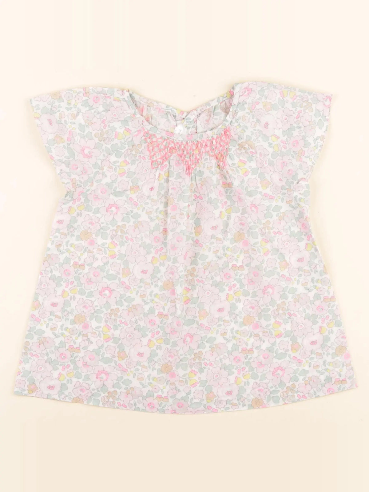 Jacadi - blouse liberty multicolore - 5 ans