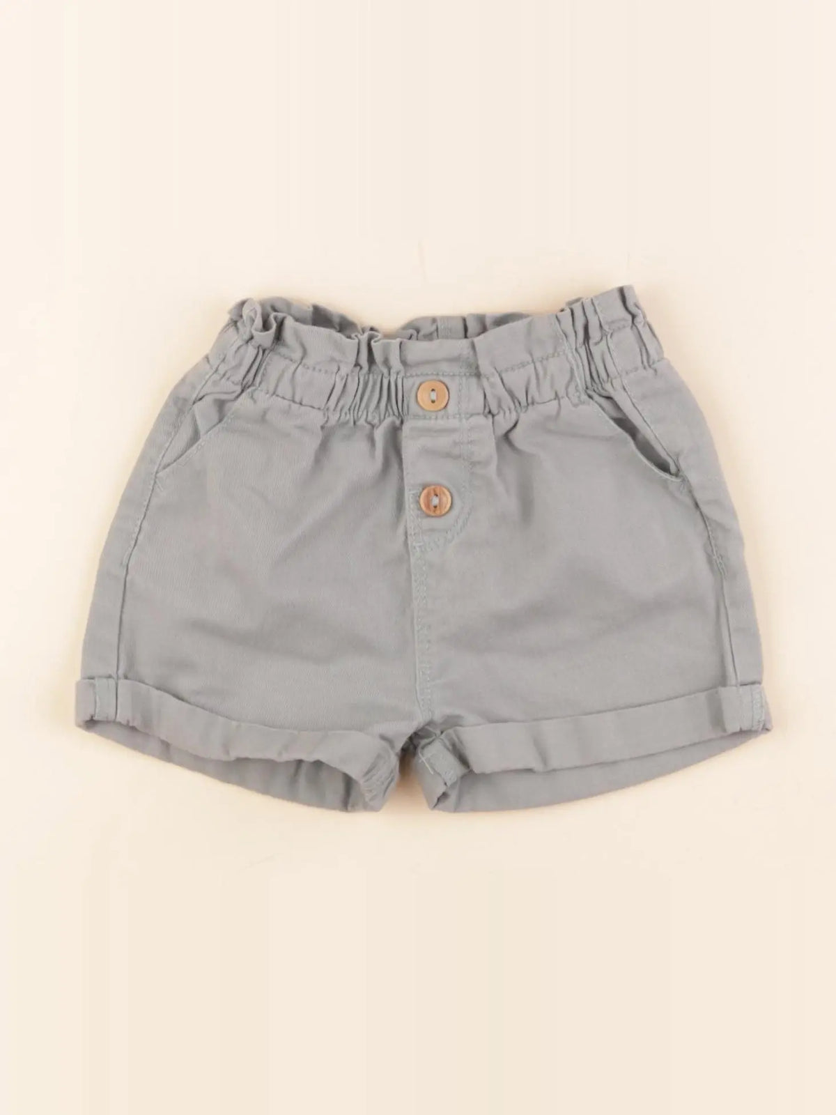 Vertbaudet - short vert - 24 mois