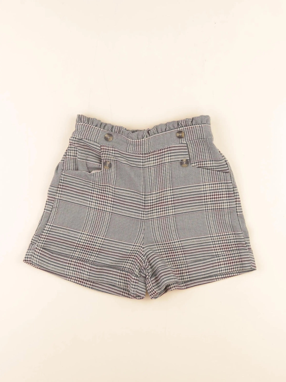 Vertbaudet - short gris - 9 ans