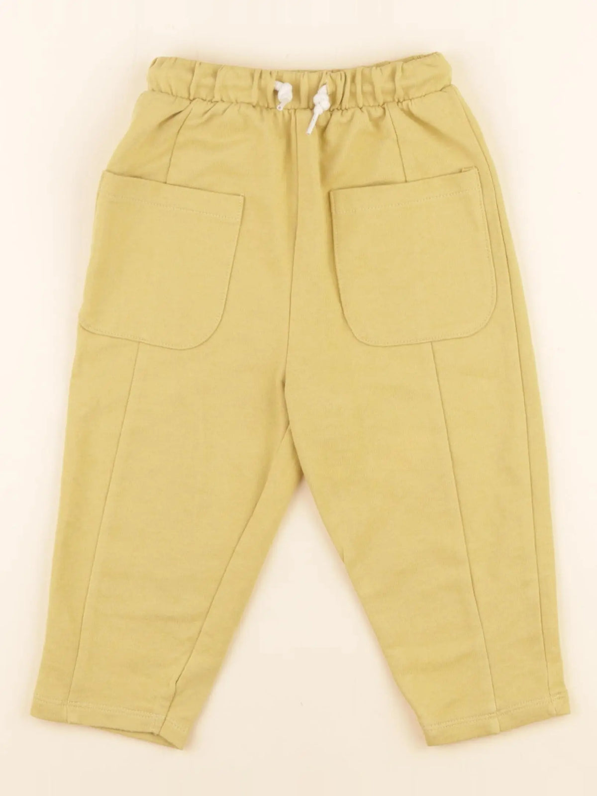 Vertbaudet - pantalon jaune - 24 mois
