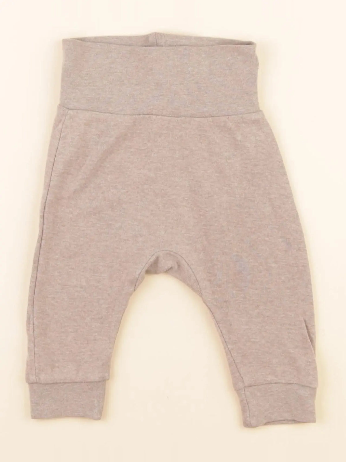 H&M - legging beige - 2/4 mois
