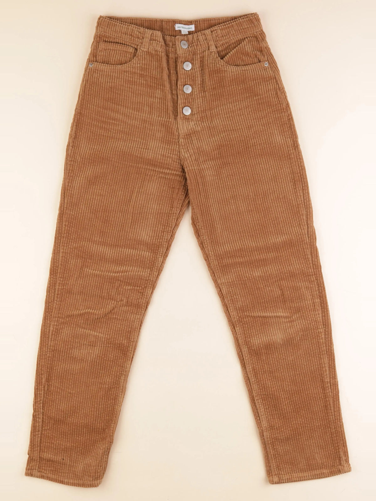 Vertbaudet - pantalon marron - 12 ans