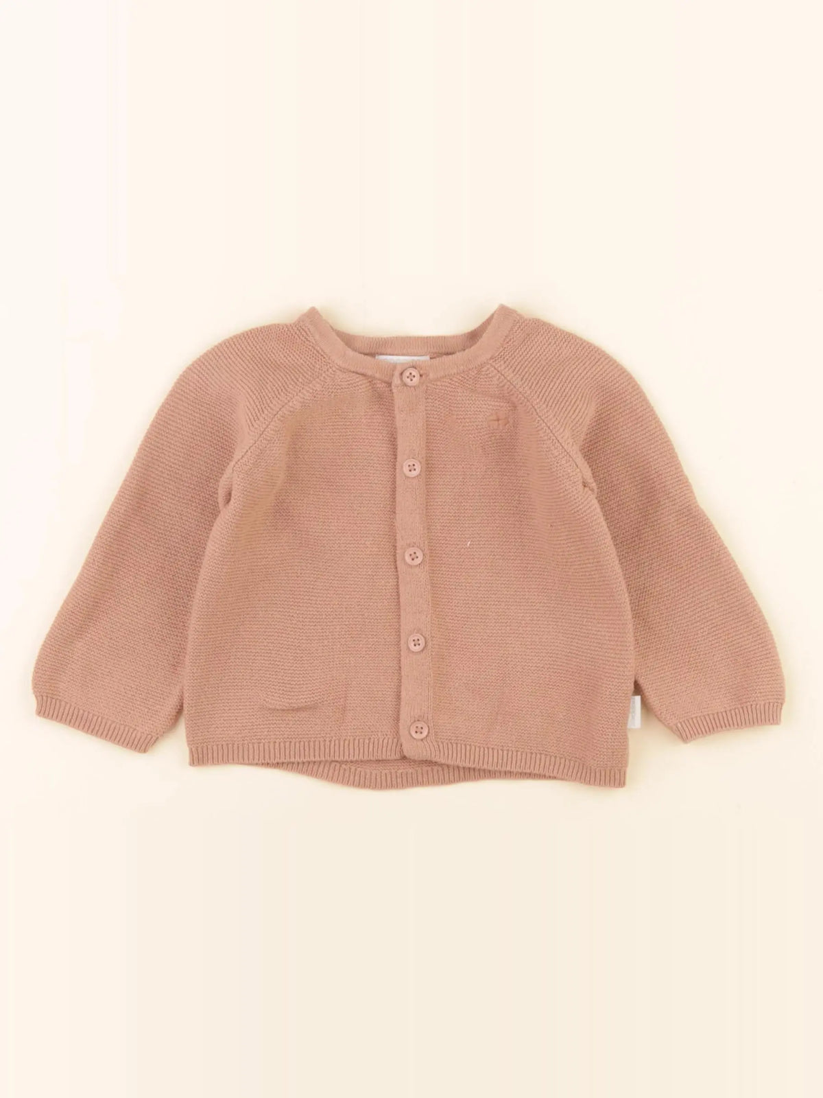 Noppies - gilet marron - 2/4 mois