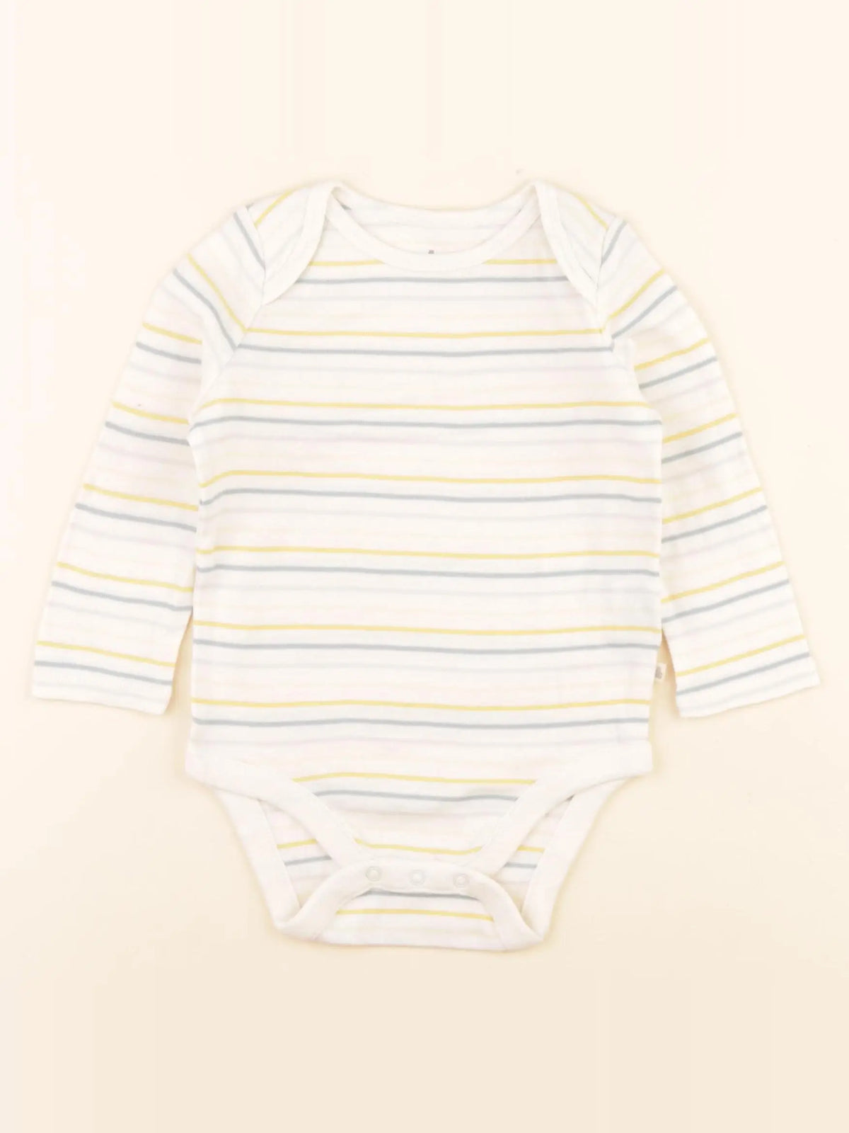 GAP - body beige - 6/12 mois