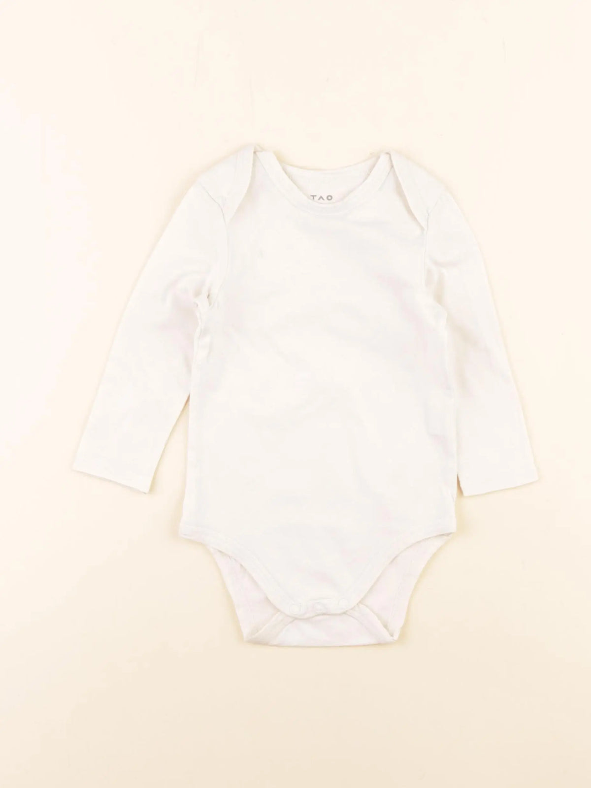 Tape à l'oeil - body beige - 12 mois