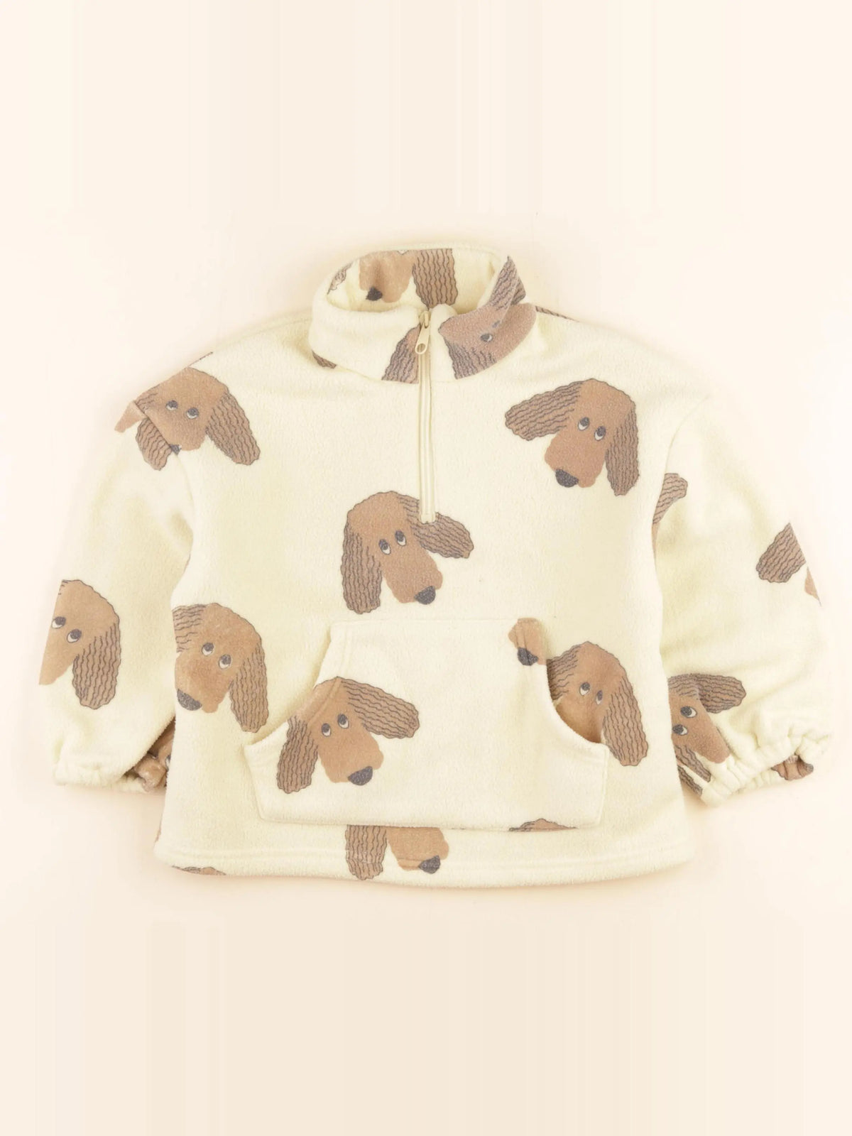 Gamin gamine - polaire beige - 3 ans