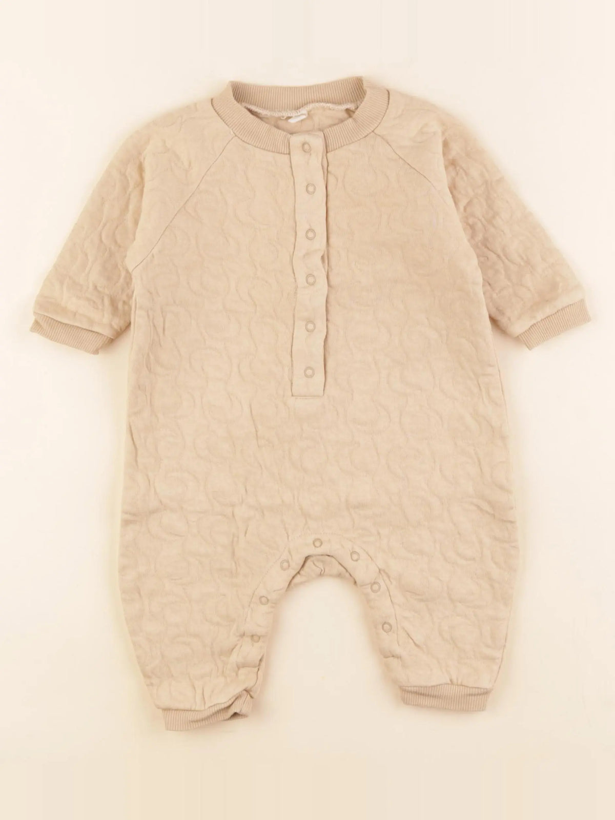 Organic Zoo - combinaison beige - 3/6 mois