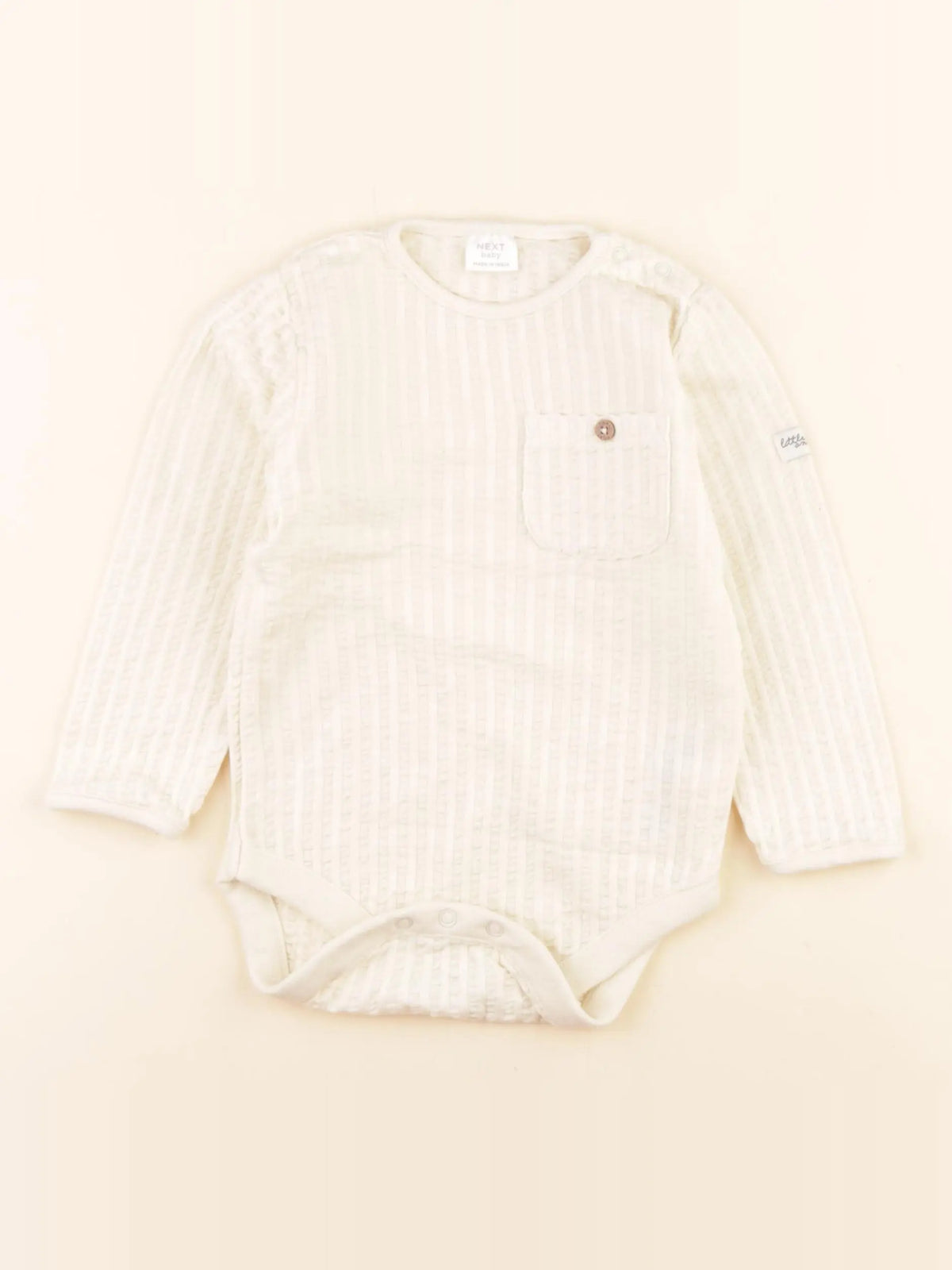 Next - body tee-shirt beige - 12/18 mois