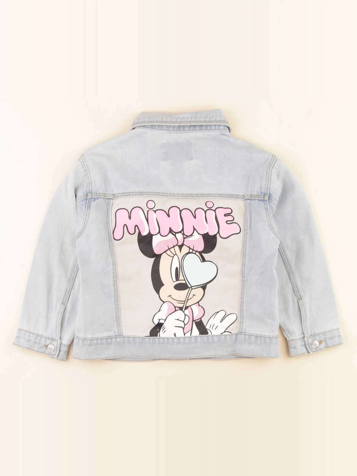 Zara - veste imprimé au dos bleu - 4/5 ans